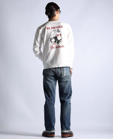 "ALL TOP CATS" LONG SLEEVES TEE  - OFF